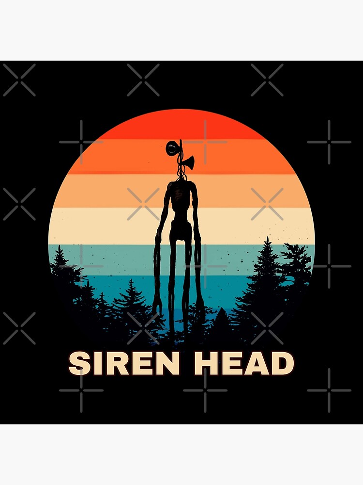 Siren Head Horror stic Art Board Print for Sale by Retryticall