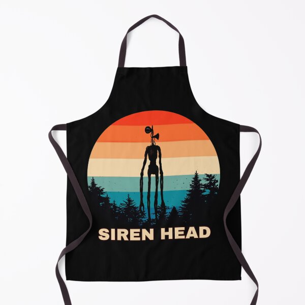 Item preview, Siren head vintage sunset pine tree forest designed and sold by Nishad4.