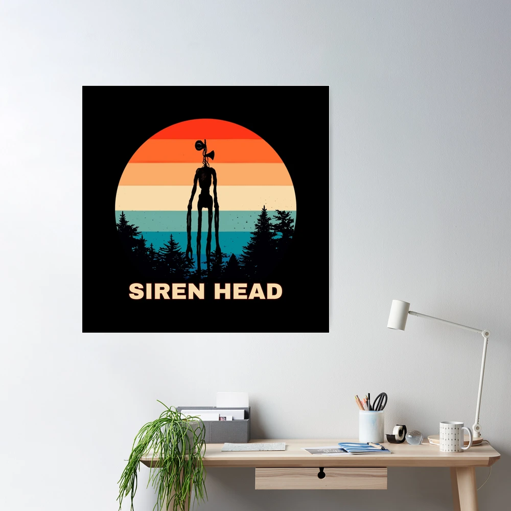 Siren Head in the forest Poster for Sale by touchofdestiney