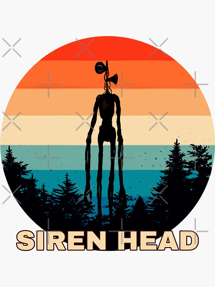 Siren Head in the forest Poster for Sale by touchofdestiney