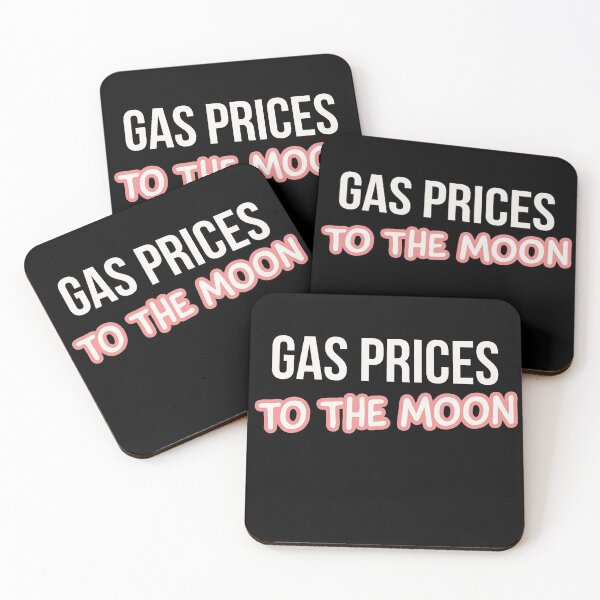 Item preview, GAS prices to the moon dark bg | whoever voted biden owes me gas money designed and sold by GaterStitch.