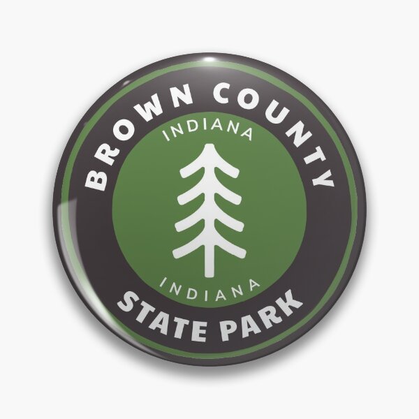 Item preview, Brown County State Park Indiana - IN Forest Badge with a Tree designed and sold by palmettodigital.