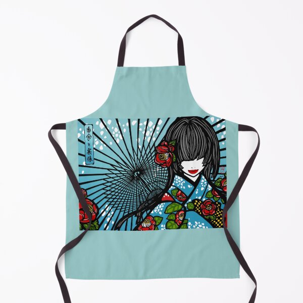 Item preview, Bangasa and Camellia - asian beauty, traditional Japanese umbrellas, flower kimono girl, winter designed and sold by SajuArtZen.