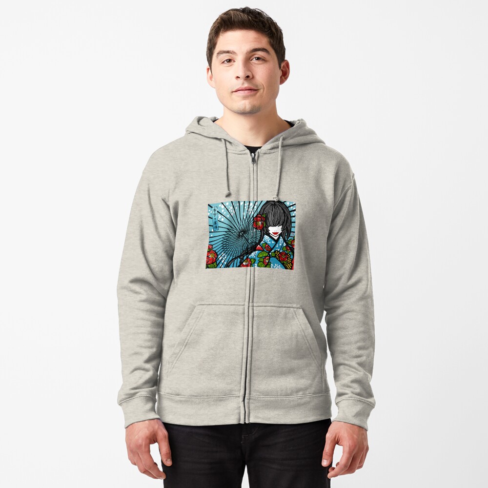 Item preview, Zipped Hoodie designed and sold by SajuArtZen.