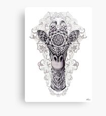 Giraffe Metal Print