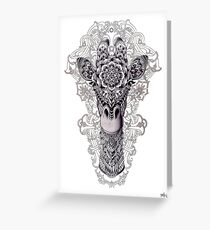 Giraffe Greeting Card