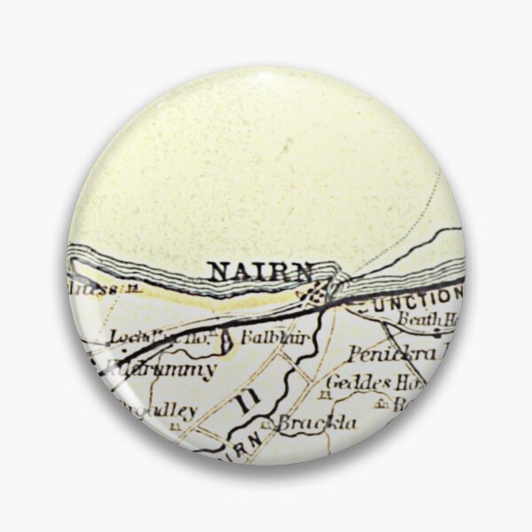 Item preview, NAIRN & surrounding area map 1898 designed and sold by yourscotland.