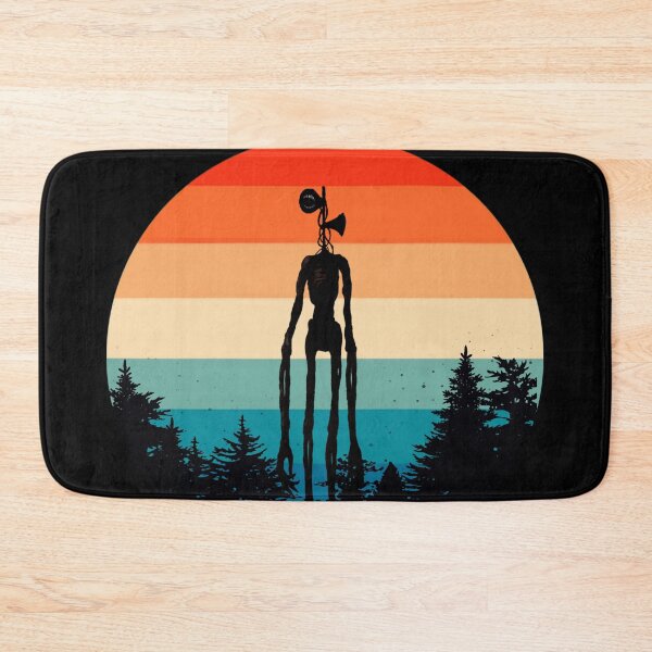 Item preview, Siren head vintage sunset pine tree forest designed and sold by Nishad4.