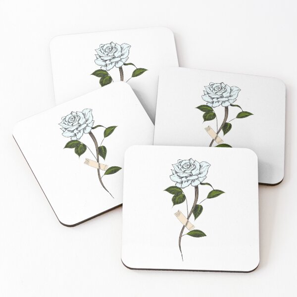 Item preview, White rose designed and sold by ckai11.