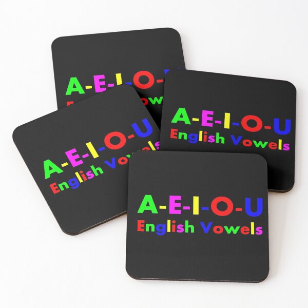 Item preview, English vowels designed and sold by Asd-Juggy.