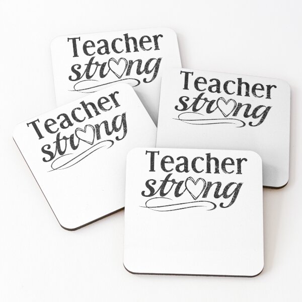Item preview, Teacher Strong Message for Inspirational Educators designed and sold by Art2Me.