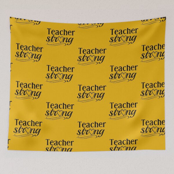 Item preview, Teacher Strong Message for Inspirational Educators designed and sold by Art2Me.