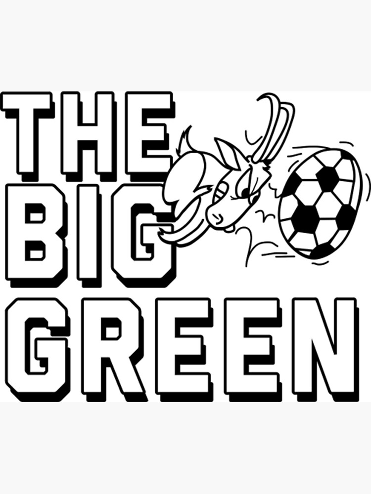 "The Big Green The Big Green" Poster by ChaosSenna Redbubble
