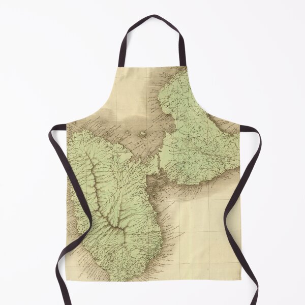 Item preview, Old Guadeloupe Island Map (1825) Vintage Gwadloup Isle Atlas designed and sold by BravuraMedia.