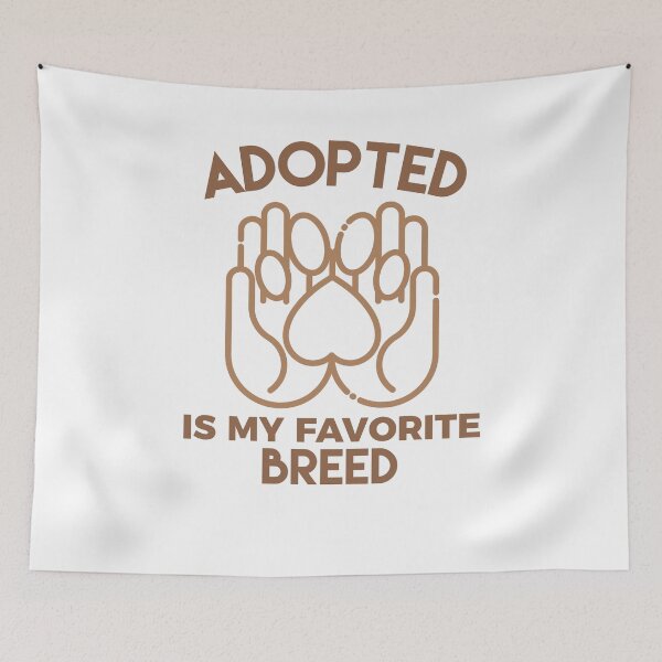 Item preview, Adoptado es mi raza favorita designed and sold by sunnyxvibesss.