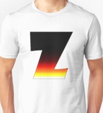 "Z" Letter Comic Book Style Unisex T-Shirt