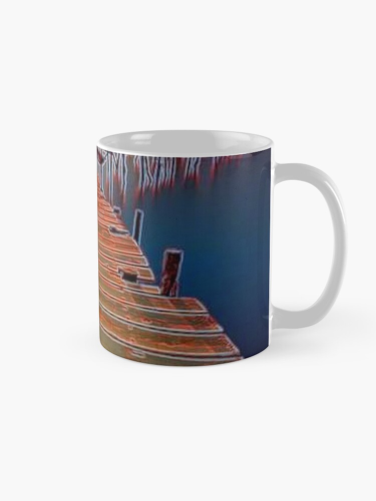 Alternate view of LONG PIER Coffee Mug