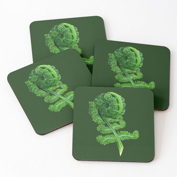 Item preview, Unfurling Fern designed and sold by triangelfanny.