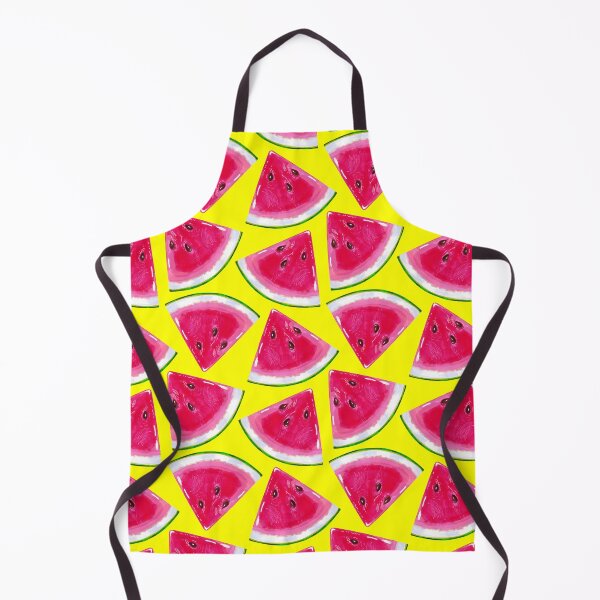 Item preview, Watermelon slices on a yellow background designed and sold by Colibri77.
