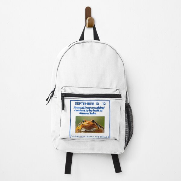 Item preview, "Annual croaking contest " (bl) designed and sold by skoumpourdides.