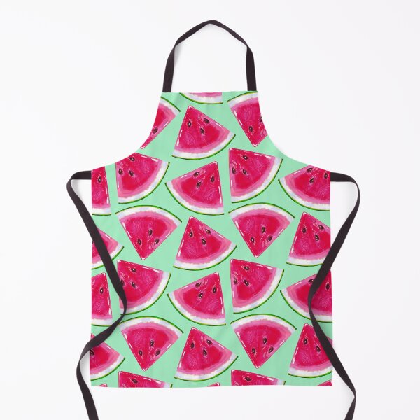 Item preview, Watermelon slices on a light green background designed and sold by Colibri77.