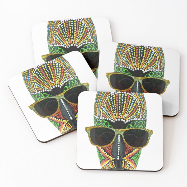 Item preview, australian aboriginal Mask  designed and sold by NiluWorks.
