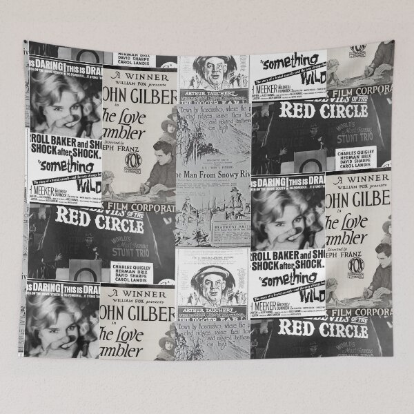 Item preview, Vintage Movies Black & White Montage #7  designed and sold by Krispsm.