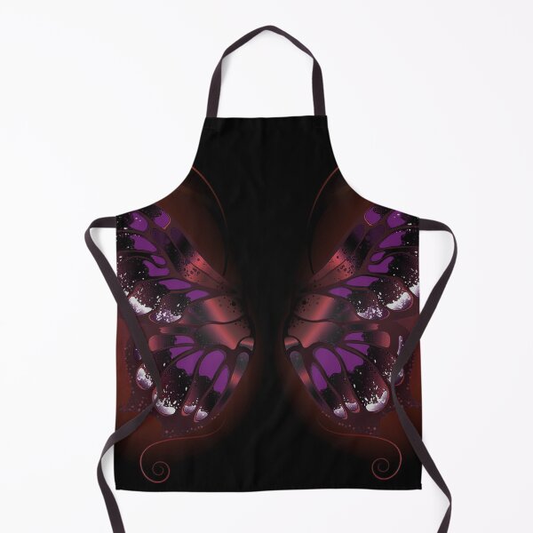 Item preview, Vermilion purple glowing butterfly wings  designed and sold by NexusArts.