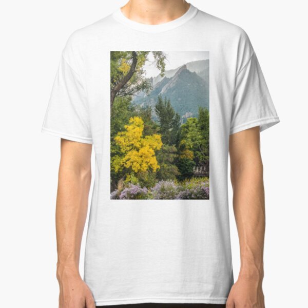 Flatirons Fall Silhoette Classic T-Shirt