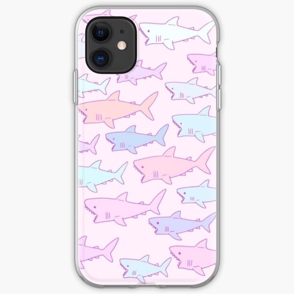 Rainbow Sharks iPhone Soft Case