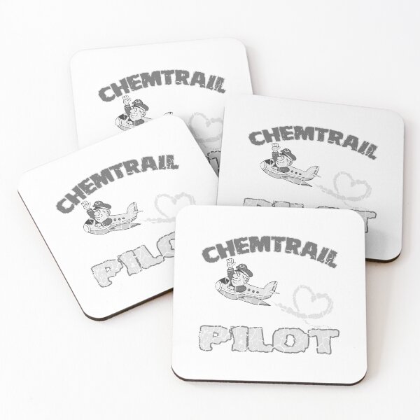 Item preview, Retro chemtrail pilot chemtrail pilot gray used look designed and sold by mabanda.