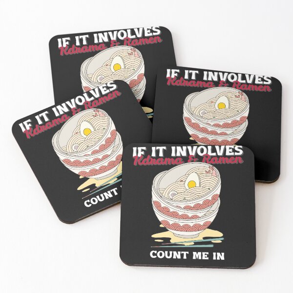 Item preview, If It Involves Kdrama & Ramen Count Me In designed and sold by Edenjodie.