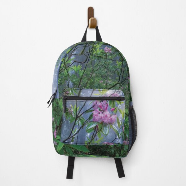 Item preview, Rhododendron Flowers And Coast Redwoods In Fog Redwood National Park California designed and sold by SusanDavies76.