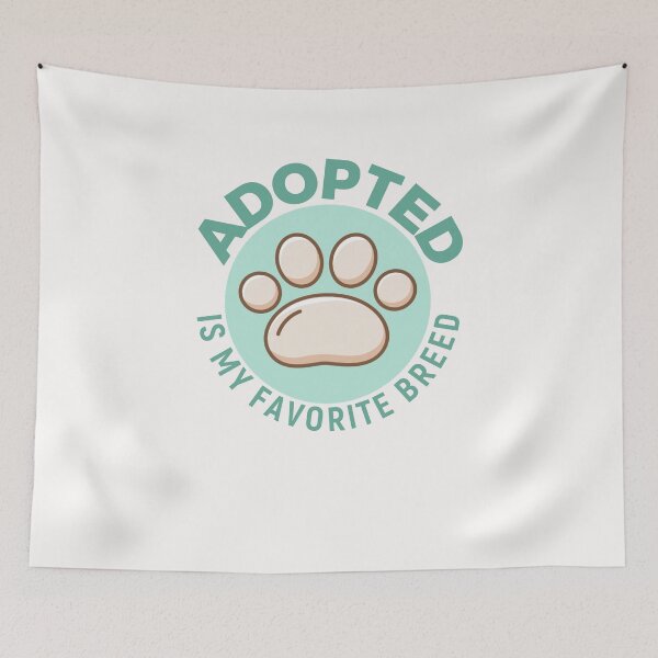 Artikelvorschau, Adoptiert ist meine Lieblingsrasse entworfen und verkauft von sunnyxvibesss.
