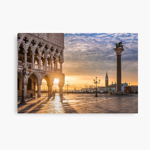 Sunrise in Venice Canvas Print