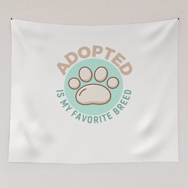Artikelvorschau, Adoptiert ist meine Lieblingsrasse entworfen und verkauft von sunnyxvibesss.