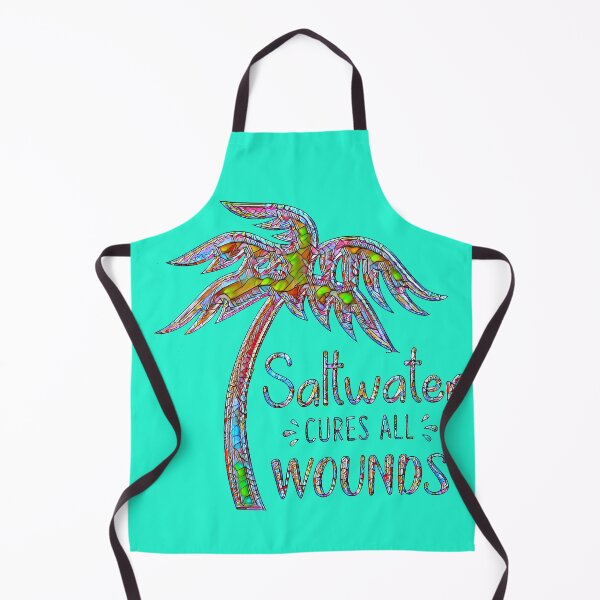 Item preview, Saltwater cures all wounds. designed and sold by CristalleLisa.