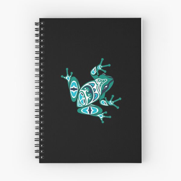 Item preview, Frog Pacific Northwest Native American Indian Style Art designed and sold by derekvella.