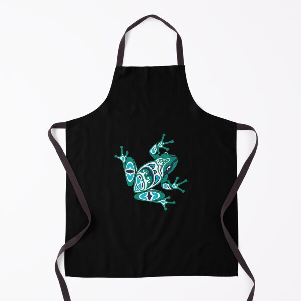 Item preview, Frog Pacific Northwest Native American Indian Style Art designed and sold by derekvella.