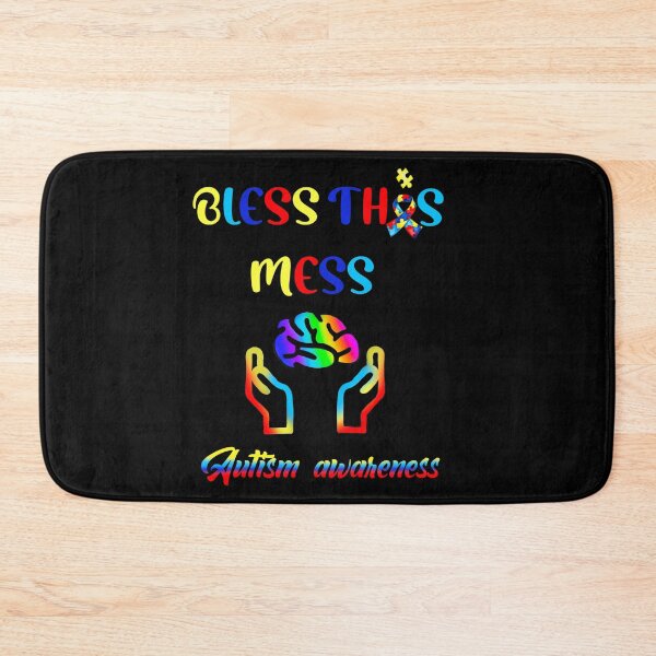 Item preview, Bless this mess autism awareness  designed and sold by Designs Of all kinds.