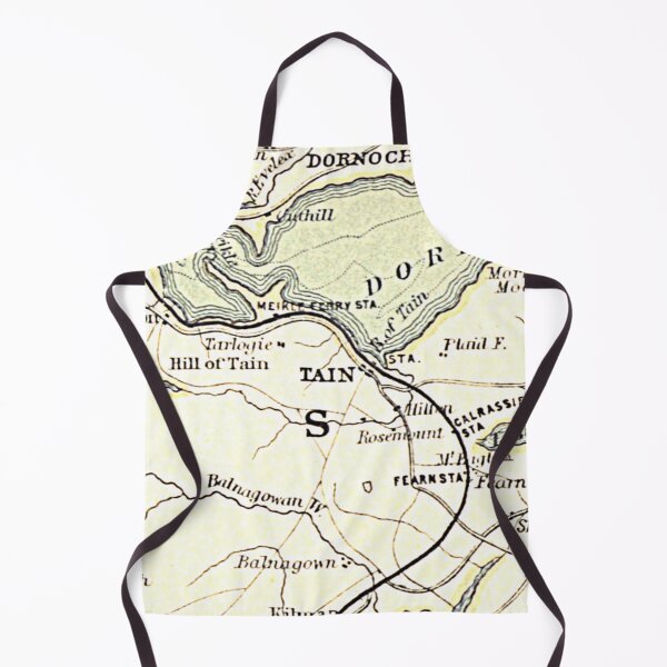 Item preview, TAIN & surrounding area map 1898 designed and sold by yourscotland.