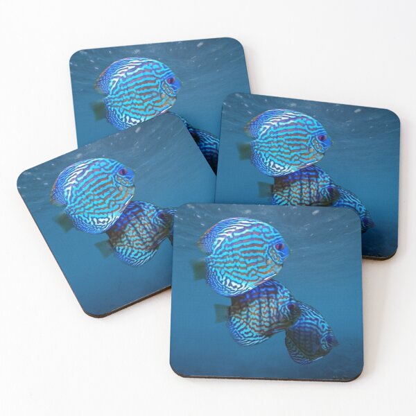 Item preview, DISCUS FISH, TURQUOISE designed and sold by Danicus666.