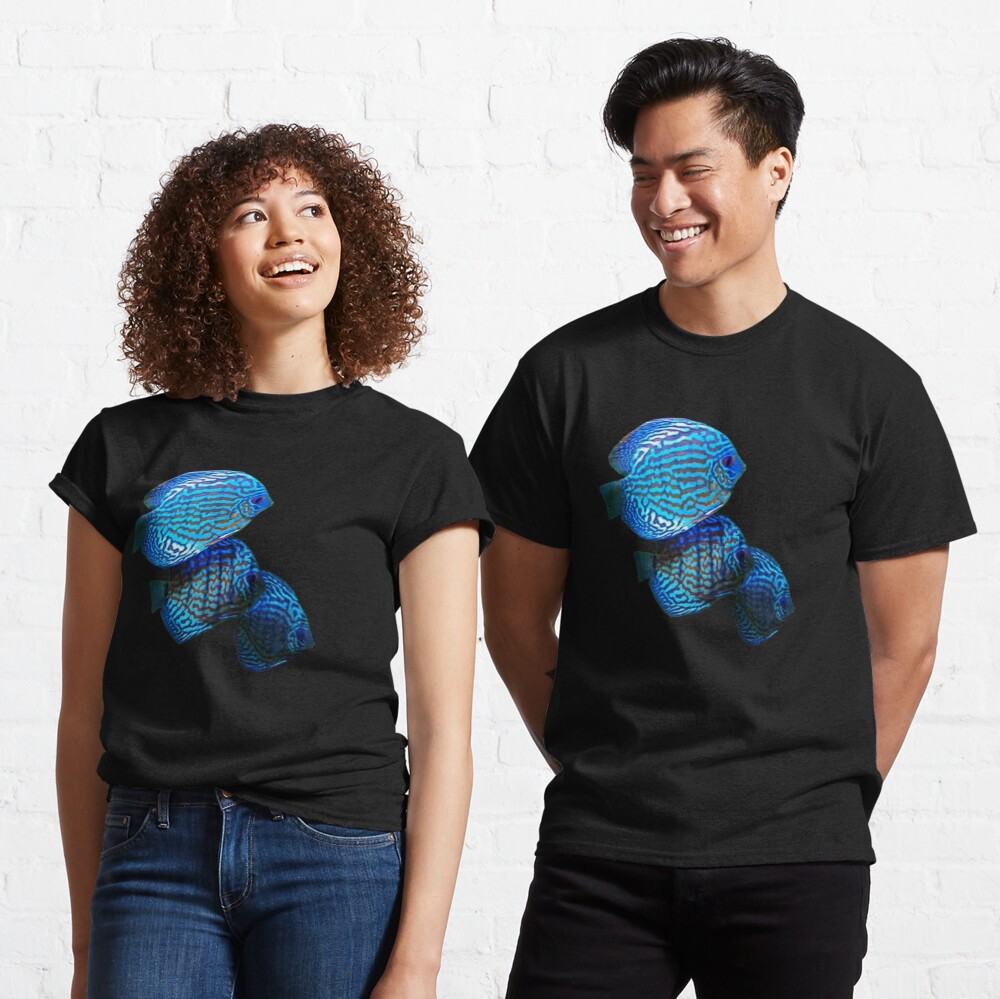 DISCUS FISH, TURQUOISE Essential T-Shirt for Sale by Keith Jackson