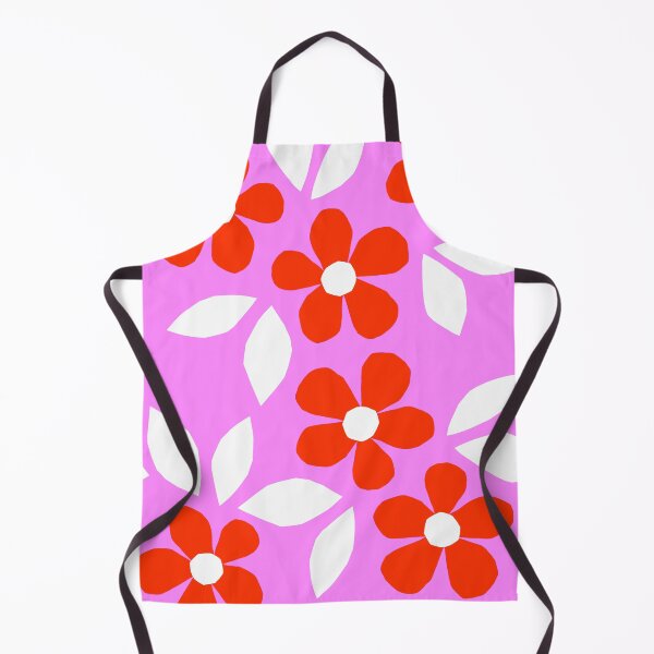 Item preview, Copy of Bloom Happy - Retro Floral Collage Nº2 Red and Pink designed and sold by Dominiquevari.