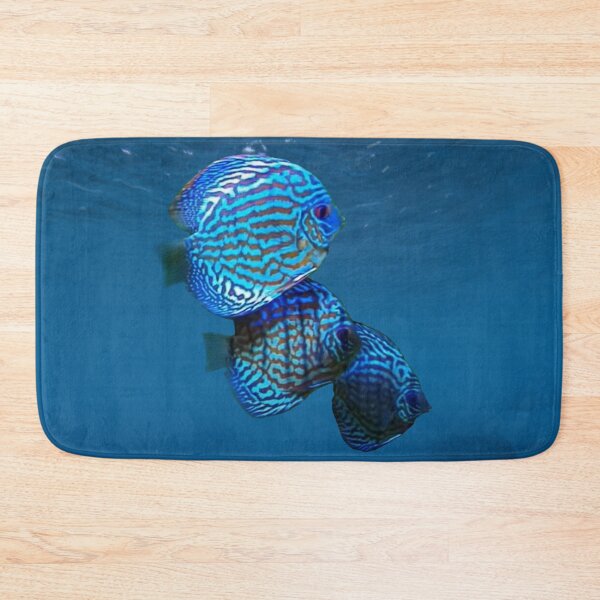 Item preview, DISCUS FISH, TURQUOISE designed and sold by Danicus666.