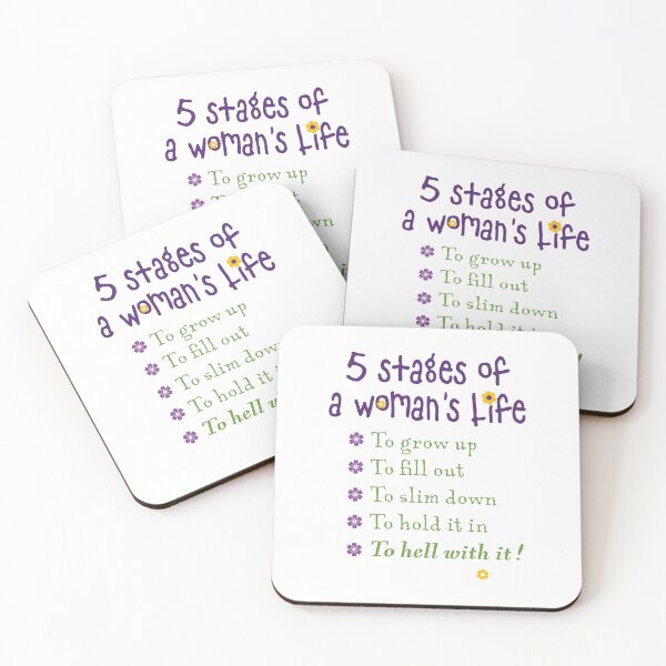 Item preview, 5 Stages of a Woman's Life designed and sold by How67.