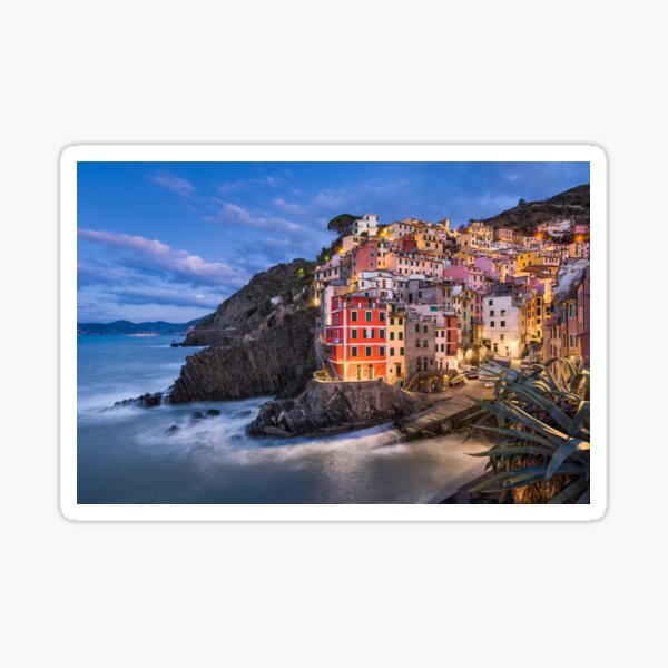 Item preview, Riomaggiore Blues designed and sold by Mapics.