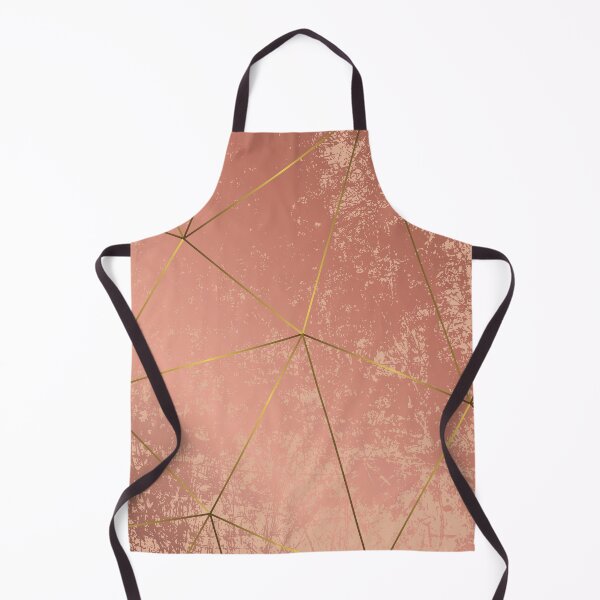Item preview, Rose gold geometric grunge pattern designed and sold by cinnamonbay.