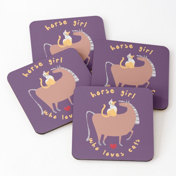 Item preview, Horse Girl Who Loves Cats designed and sold by ChunkyMonty.