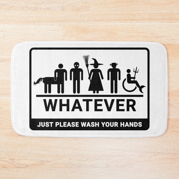 Item preview, whatever just please wash your hands designed and sold by DisenyosDeMike.